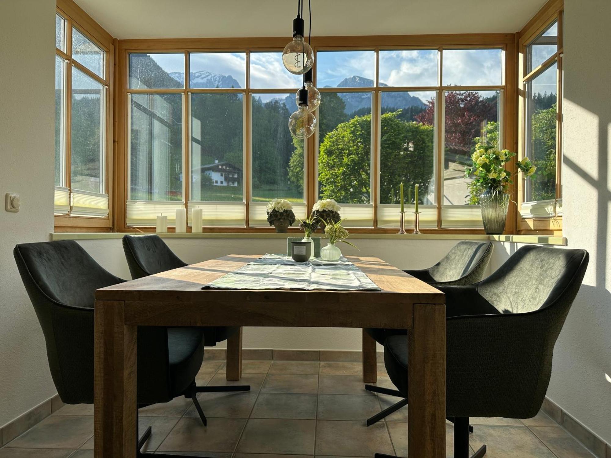 Ferienwohnung Marianne Bergpanorama Fuer Paare 60Qm Berchtesgaden Esterno foto