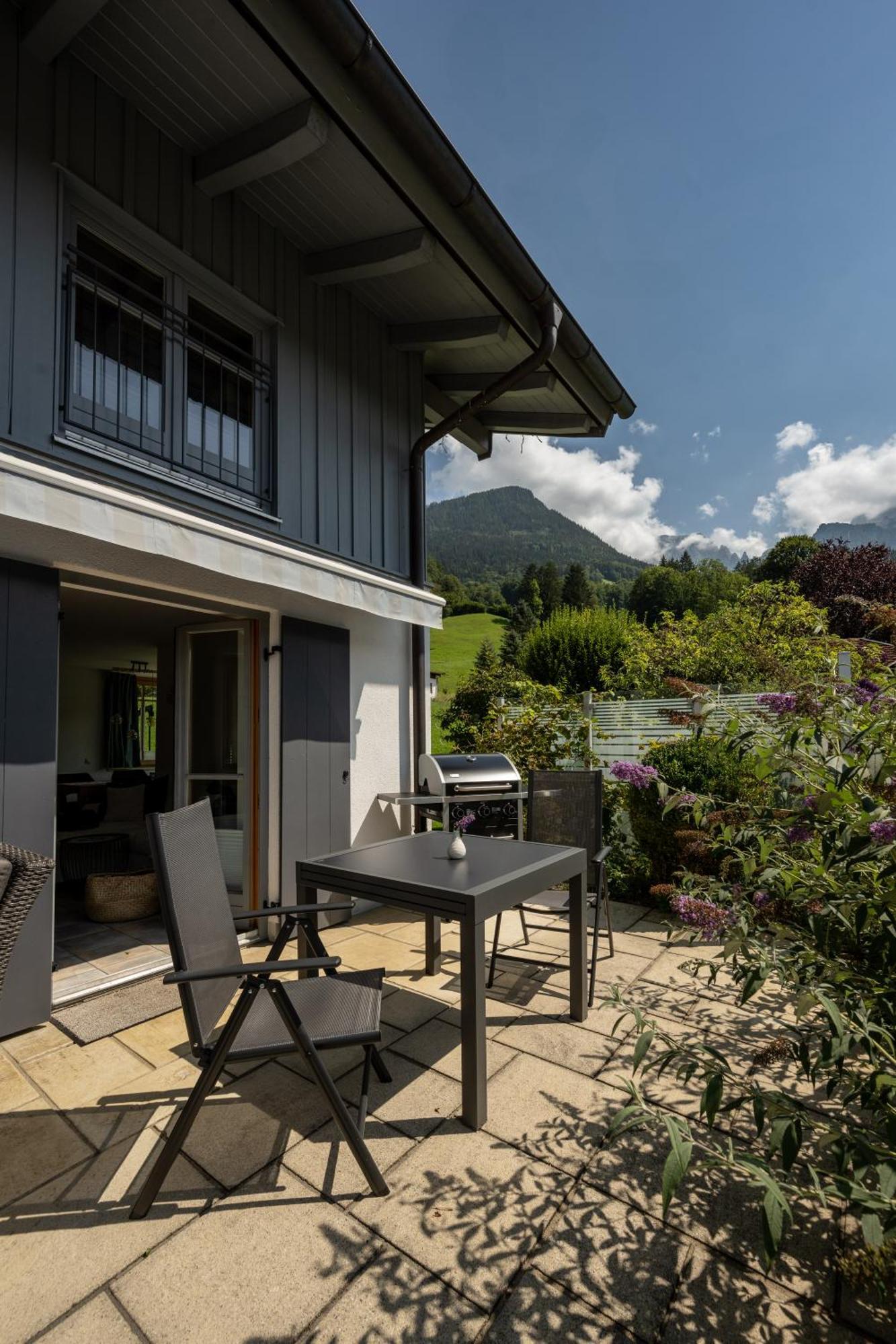 Ferienwohnung Marianne Bergpanorama Fuer Paare 60Qm Berchtesgaden Esterno foto