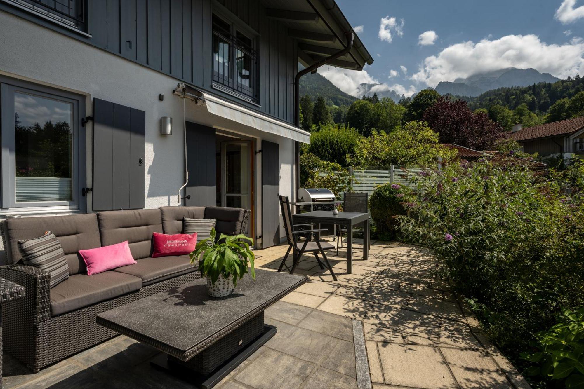 Ferienwohnung Marianne Bergpanorama Fuer Paare 60Qm Berchtesgaden Esterno foto